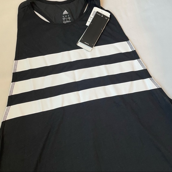 Adidas three stripe life muscle tank NWT - Picture 2 of 4